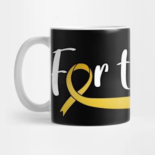 FOR THE KIDS CHILDHOOD CANCER AWARENESS Mug